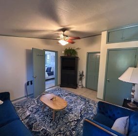Blue Rose Suite Living Room