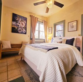 Blue Rose Suite Queen Bed